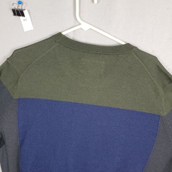 Kenneth Cole AWEAR-TECH Sweater Blue Green Long Sleeve Pullover Size XL Slim Fit - Picture 12 of 14